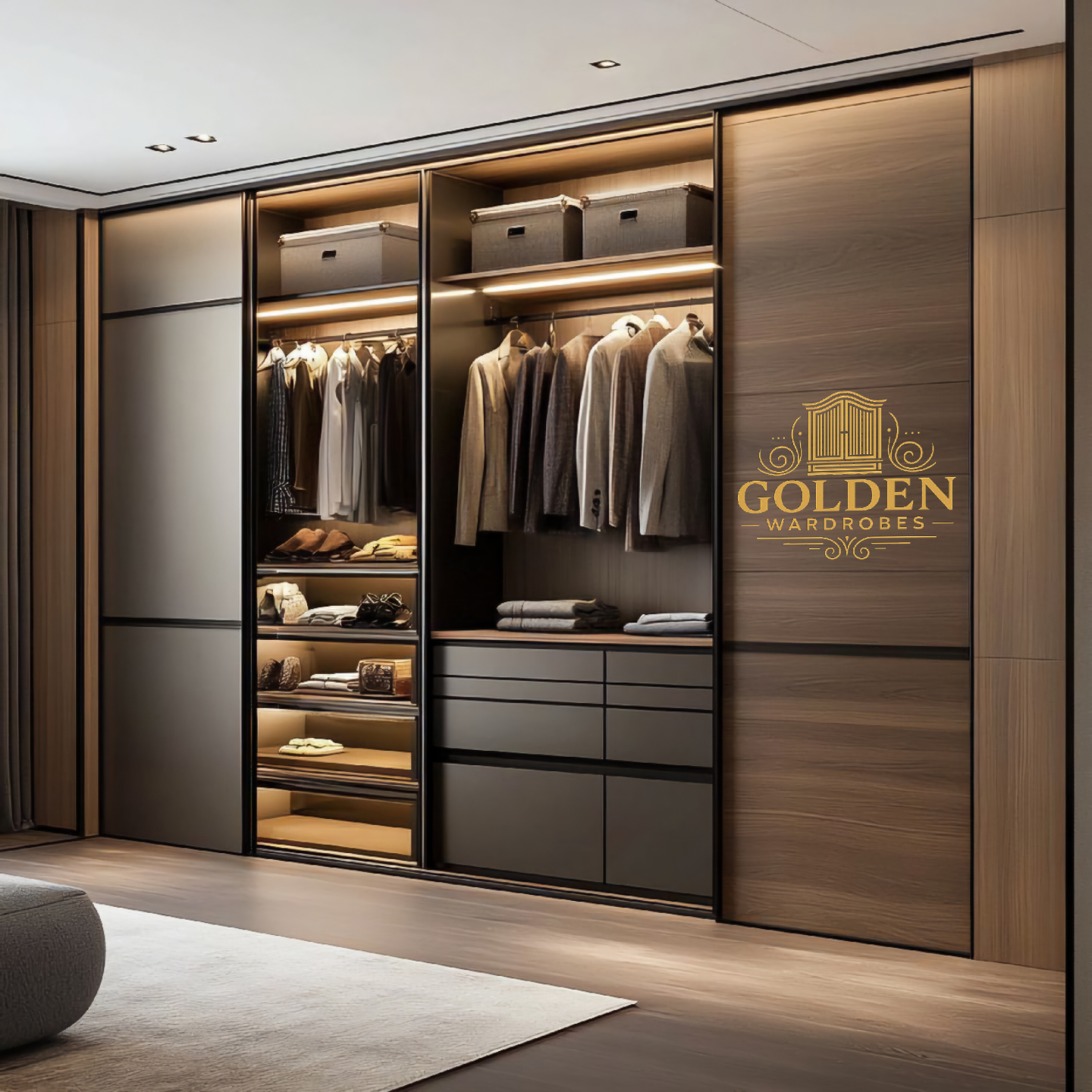 Built-in wardrobe project