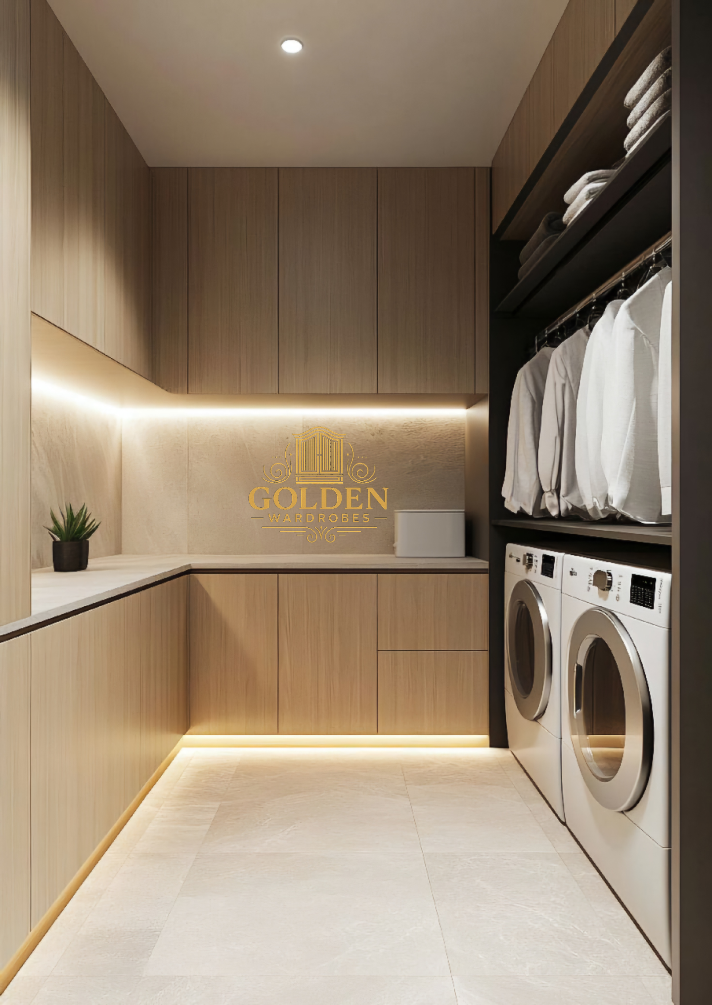 Laundry cabinetry project