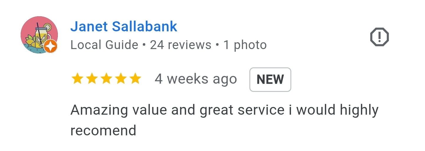 Google review screenshot 2